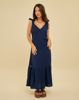 Camila Vestido Longo Laço - SHINE