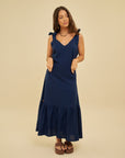 Camila Vestido Longo Laço - SHINE