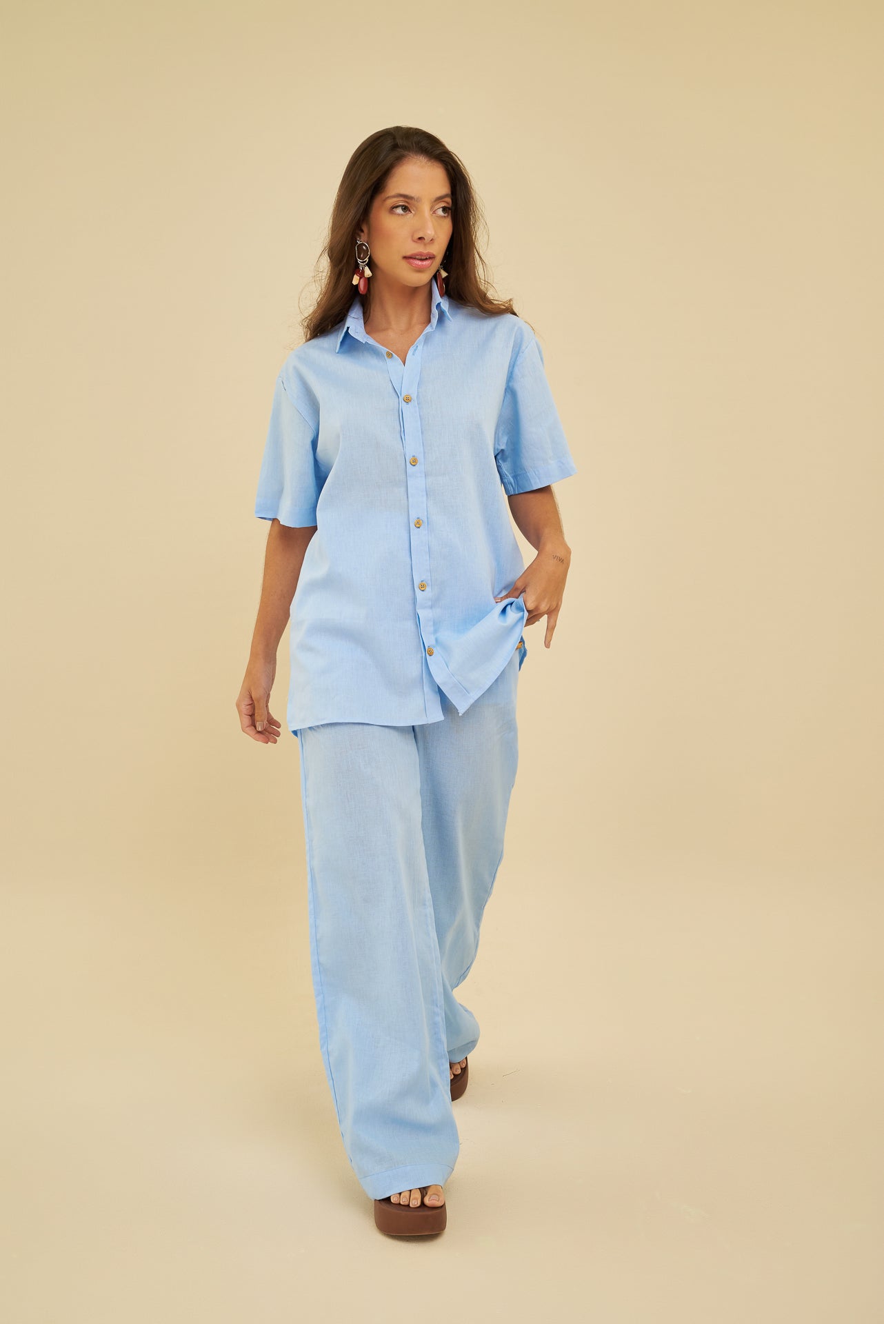Maria Camisa Unissex - SHINE
