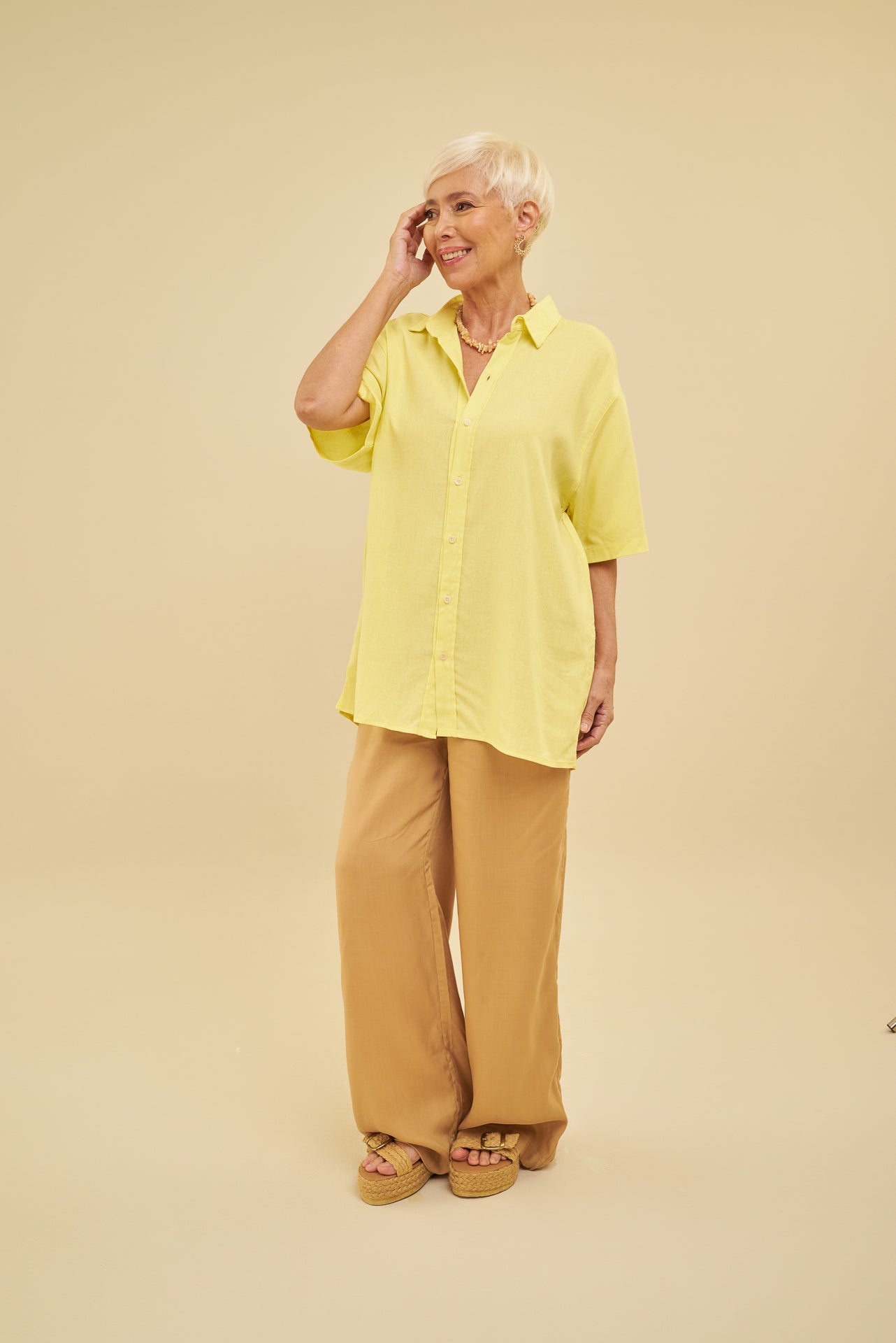 Maria Camisa Unissex - SHINE