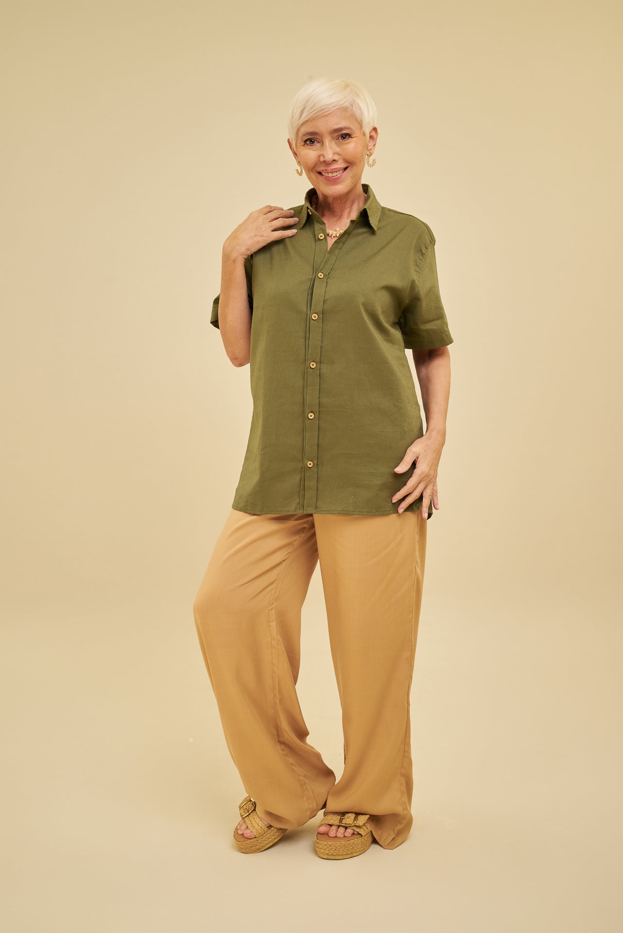 Maria Camisa Unissex - SHINE