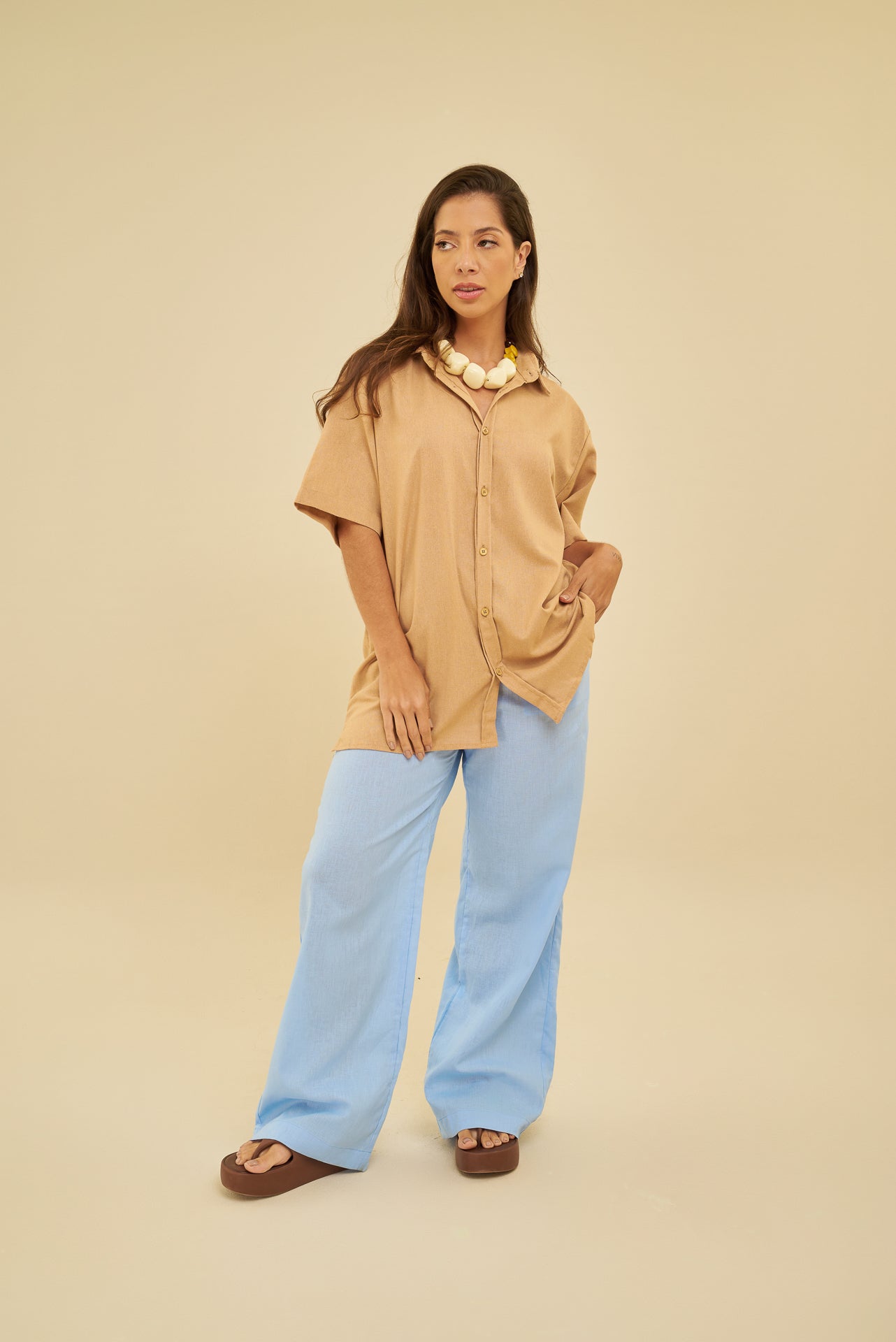 Maria Camisa Unissex - SHINE