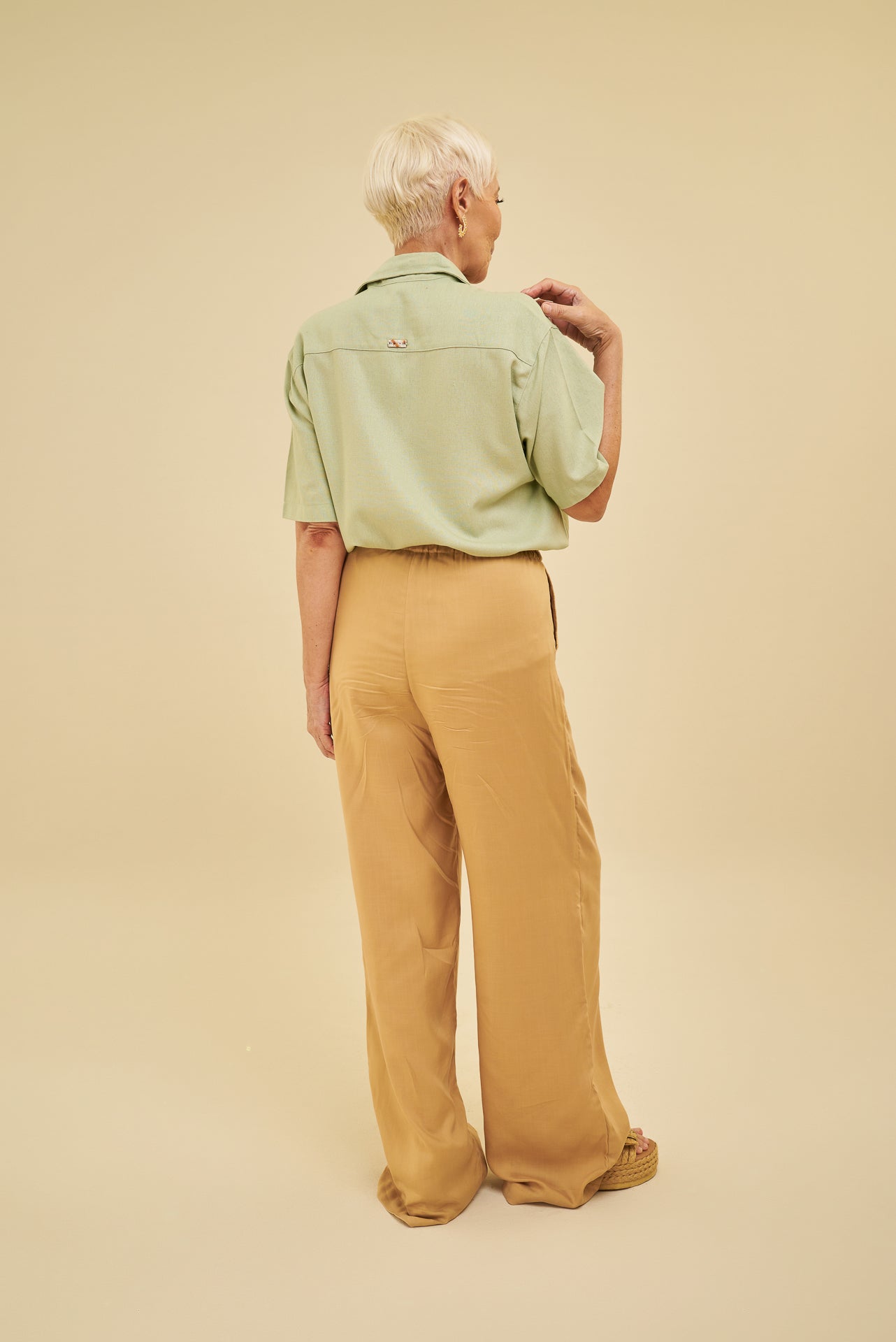 Maria Camisa Unissex Linho - SHINE