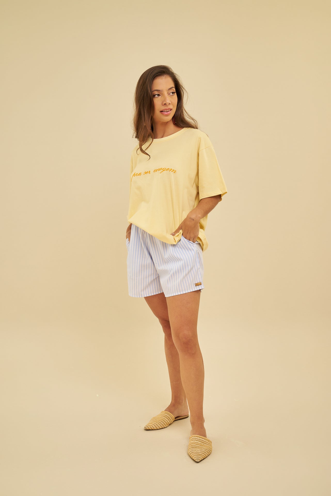 T-shirt Coragem - SHINE